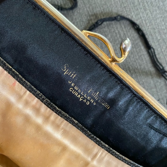 Black beaded handbag - Picture 4 of 11